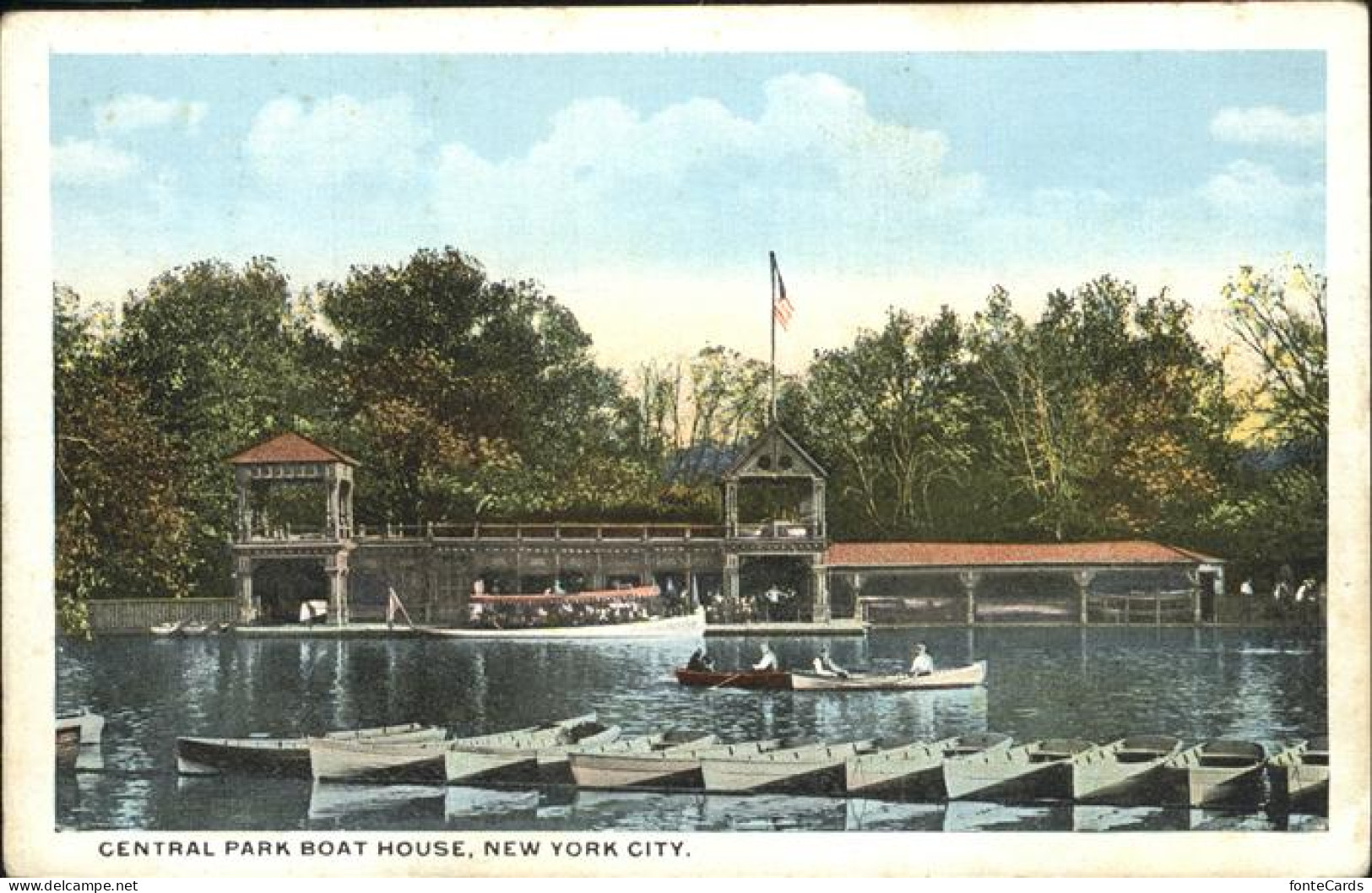 11320927 New_York_City Central Park Boat House - Altri & Non Classificati