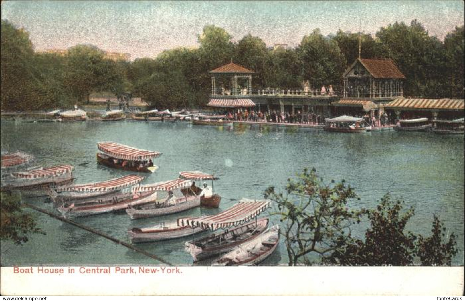 11320900 New_York_City Boat House Central Park - Andere & Zonder Classificatie