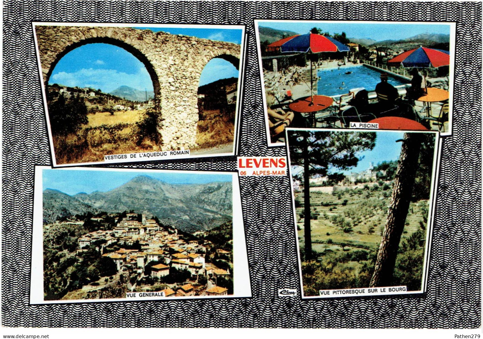 CPM FRANCE 06 ALPES-MARITIMES LEVENS - Multivues 1970 - Autres & Non Classés