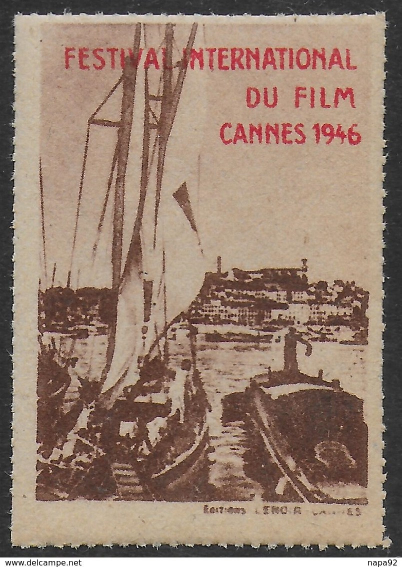 1er FESTIVAL INTERNATIONAL DU FILM - CANNES 1946 - Sonstige & Ohne Zuordnung