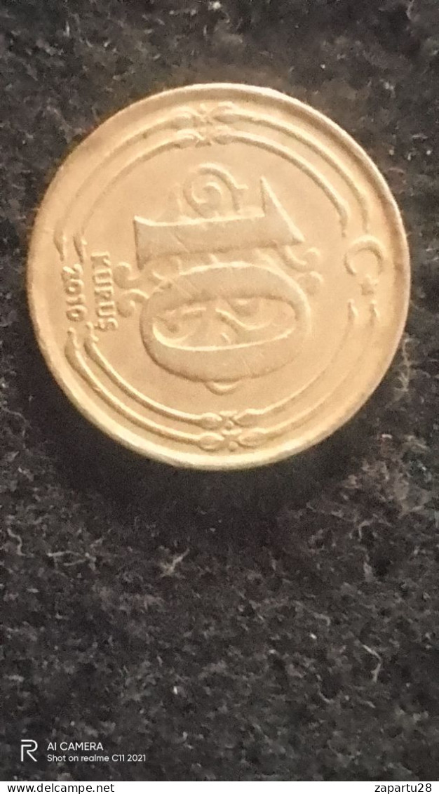 TÜRKİYE-2010--       -  10     KURUŞ               XF - Turquie