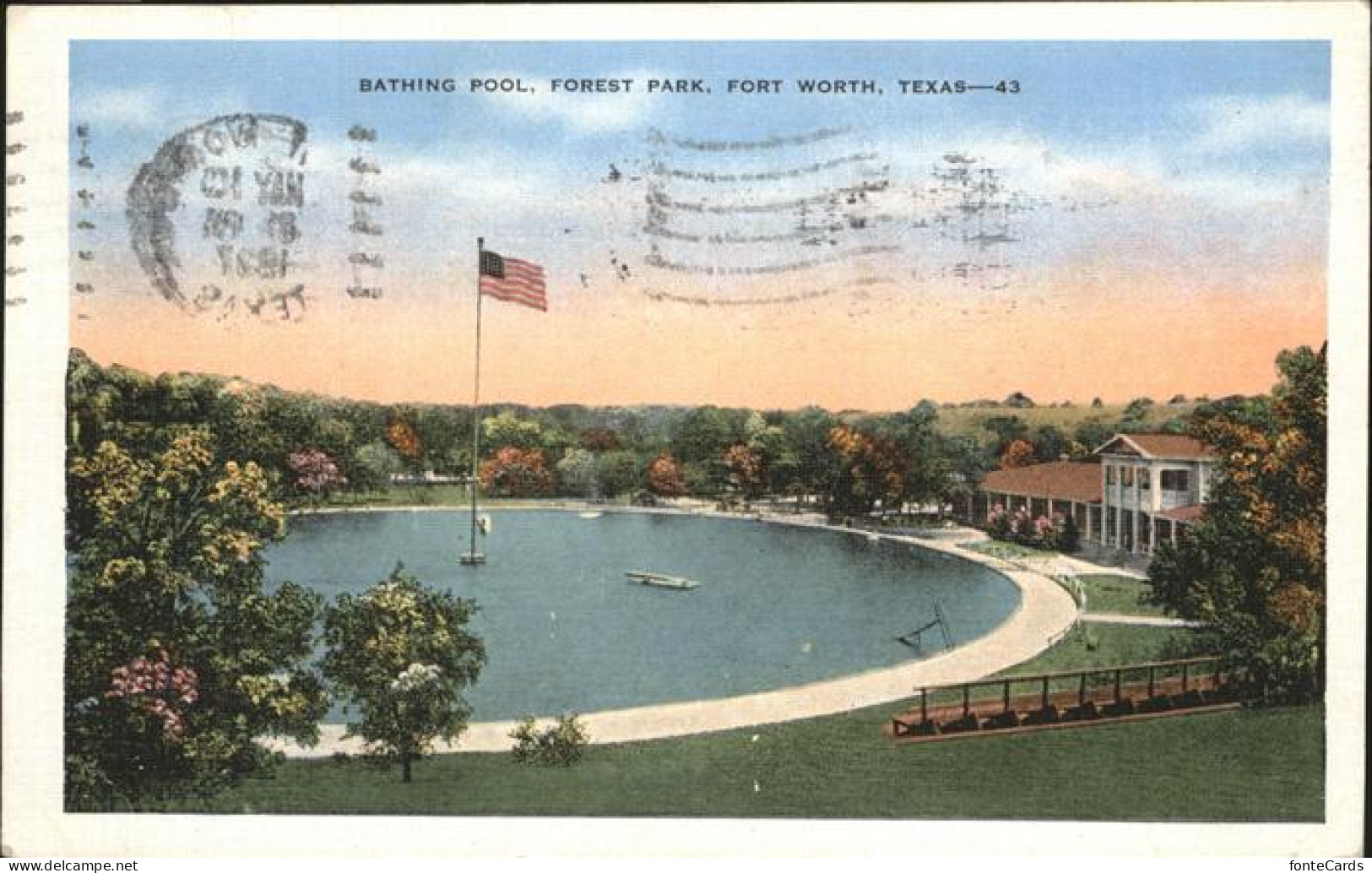 11320855 Fort_Worth Bathing Pool Forest Park - Autres & Non Classés