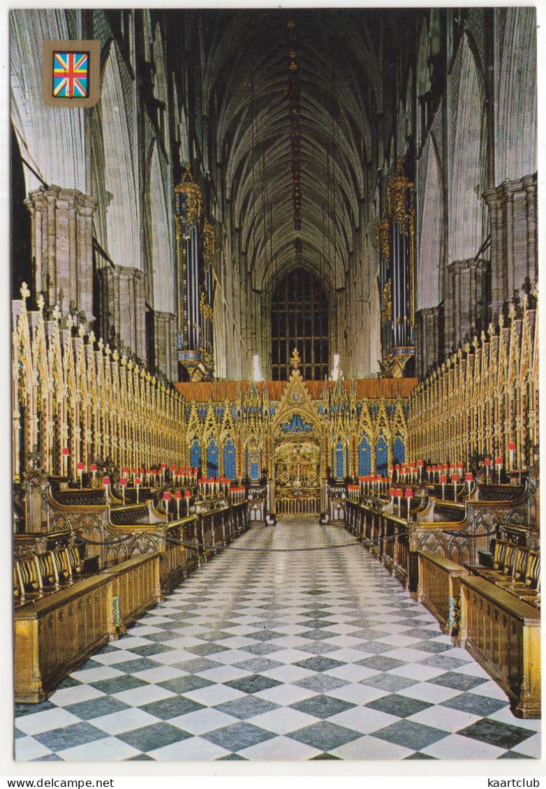 Westminster Abbey - The Choir, Looking West -  (London - England) - Westminster Abbey