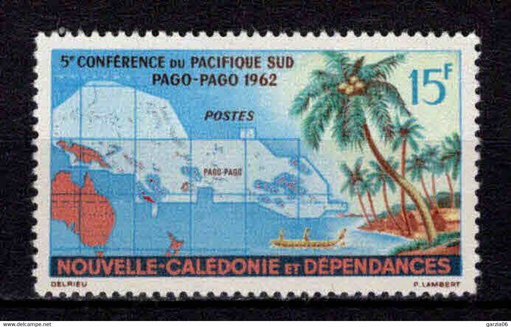 Nouvelle Calédonie  - 1962 -  Conférence Pacifique Sud - N° 305  - Neufs *- MLH - Ongebruikt