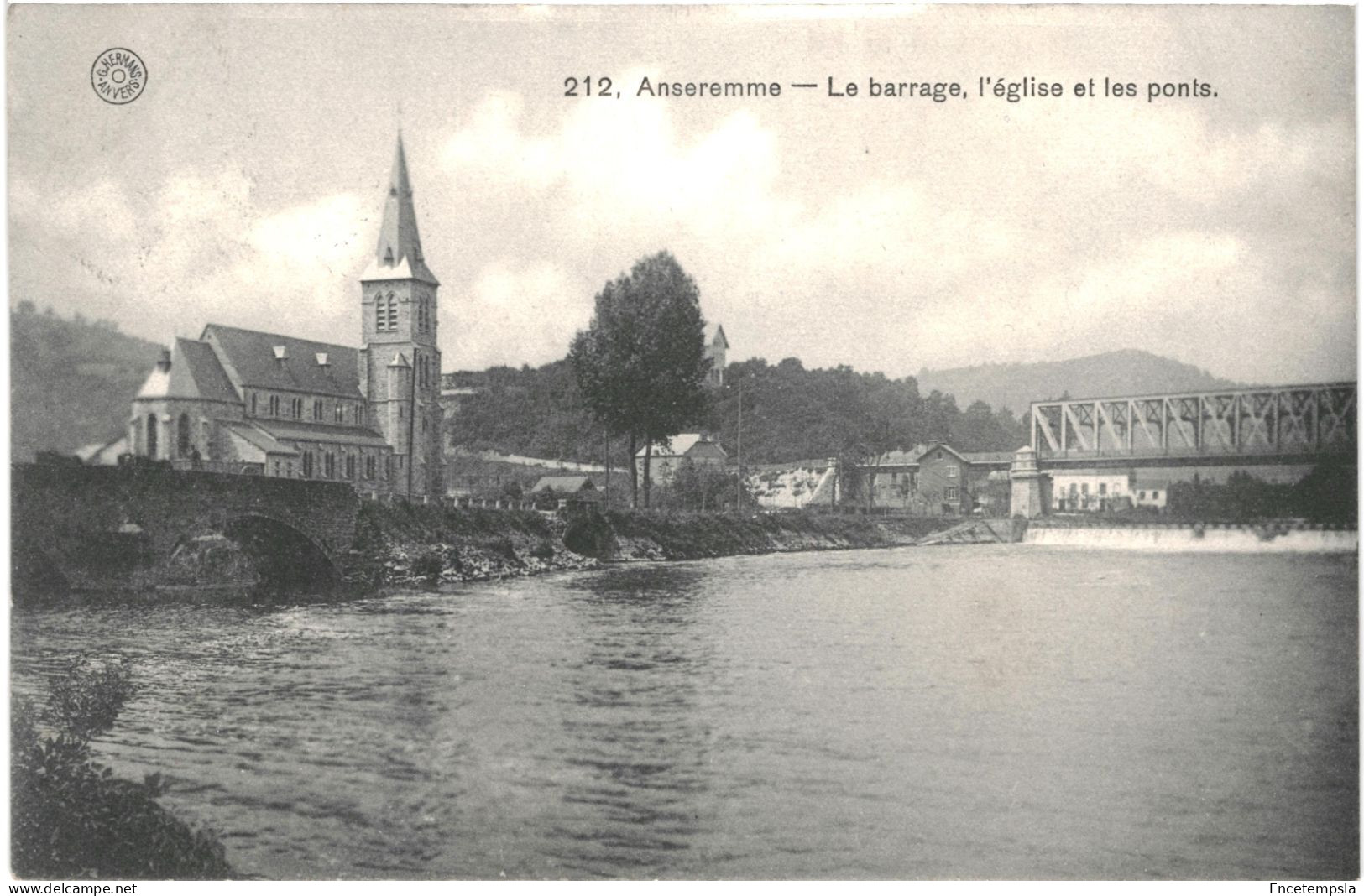 CPA Carte Postale  Belgique Anseremme ;Barrage, Eglise Et Les Ponts  VM80675 - Dinant