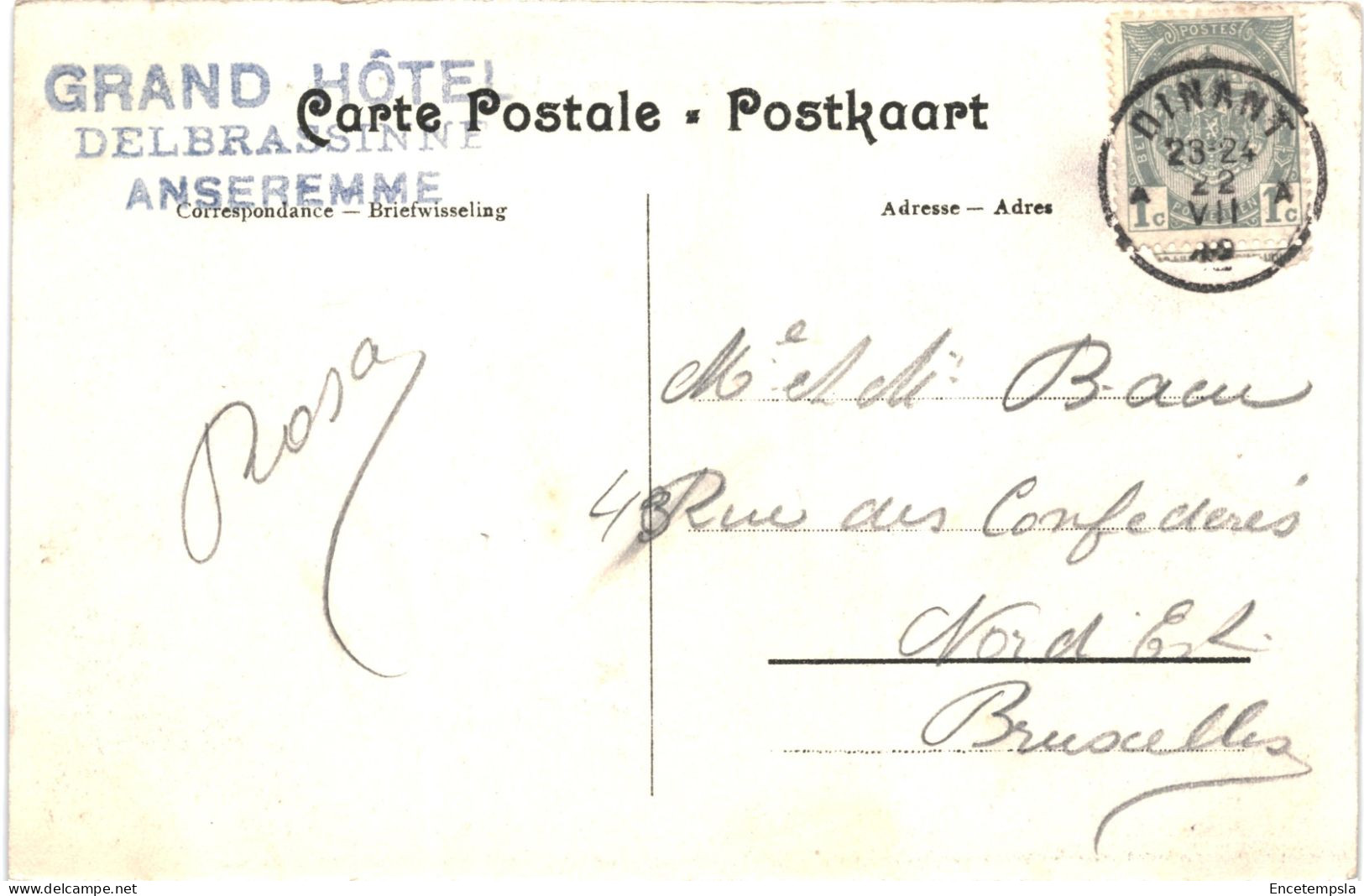 CPA Carte Postale  Belgique Anseremme ;Barrage, Eglise Et Les Ponts  VM80675 - Dinant