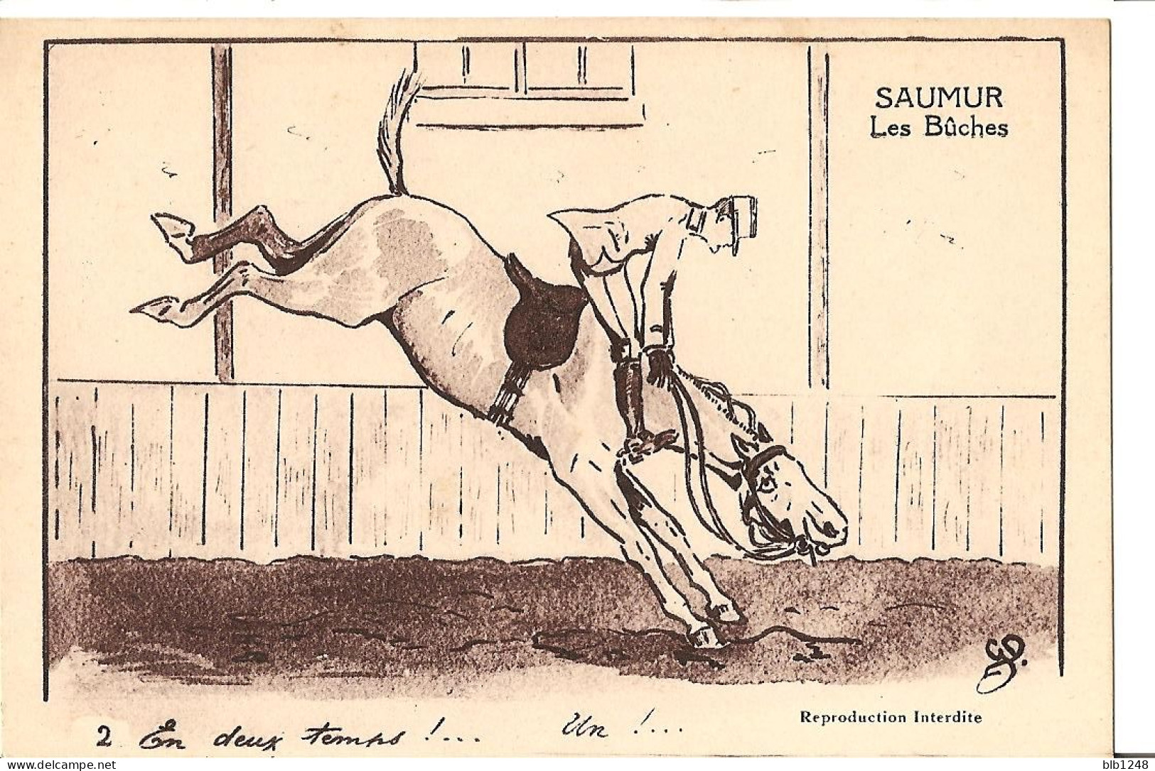 [49] Maine Et Loire > Saumur - Les Buches - N°2 - Illustrateur Ged Cheval Dessin - Saumur