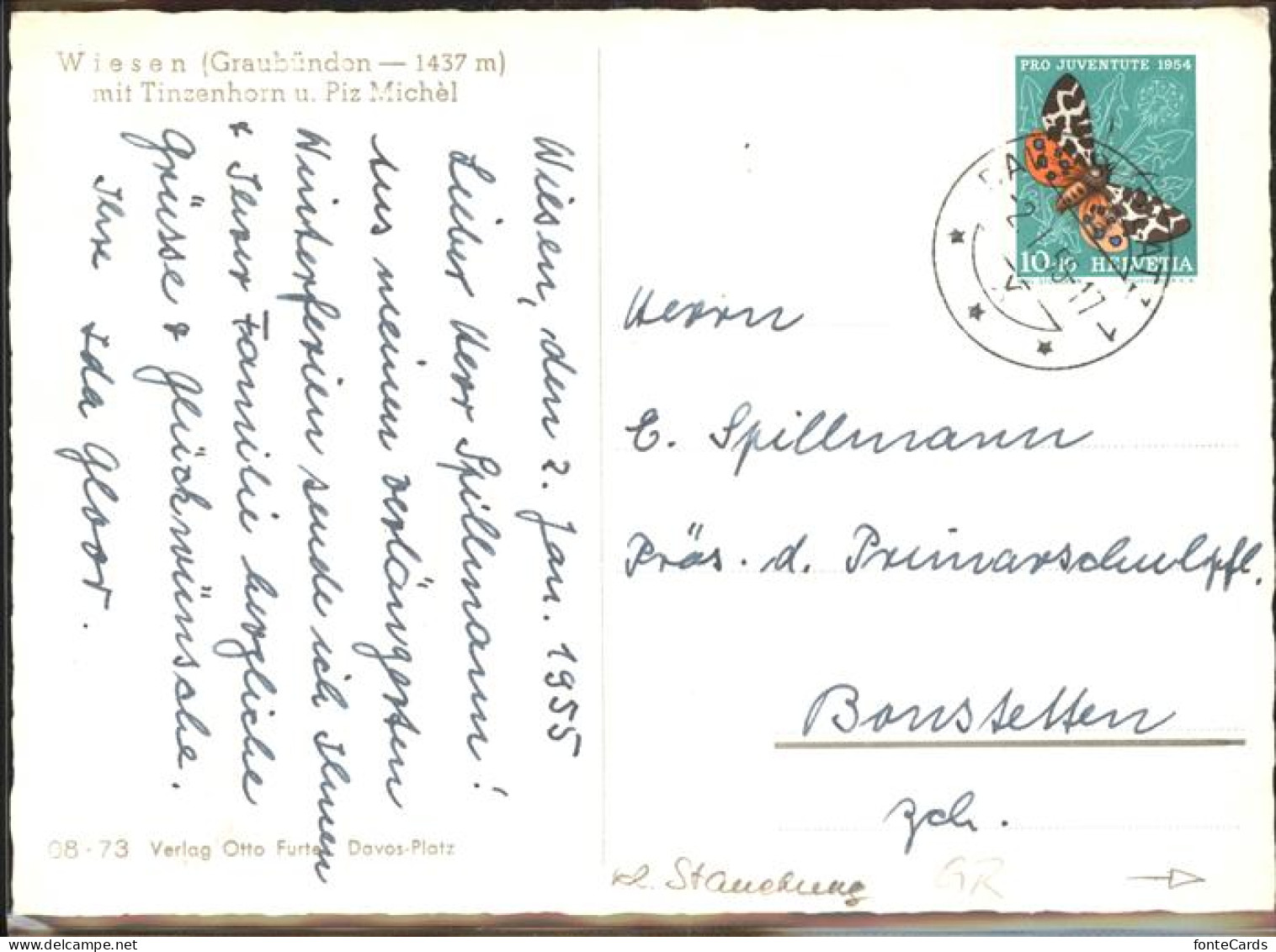 11318497 Wiesen Albula Tinzenhorn Piz Michel  - Other & Unclassified