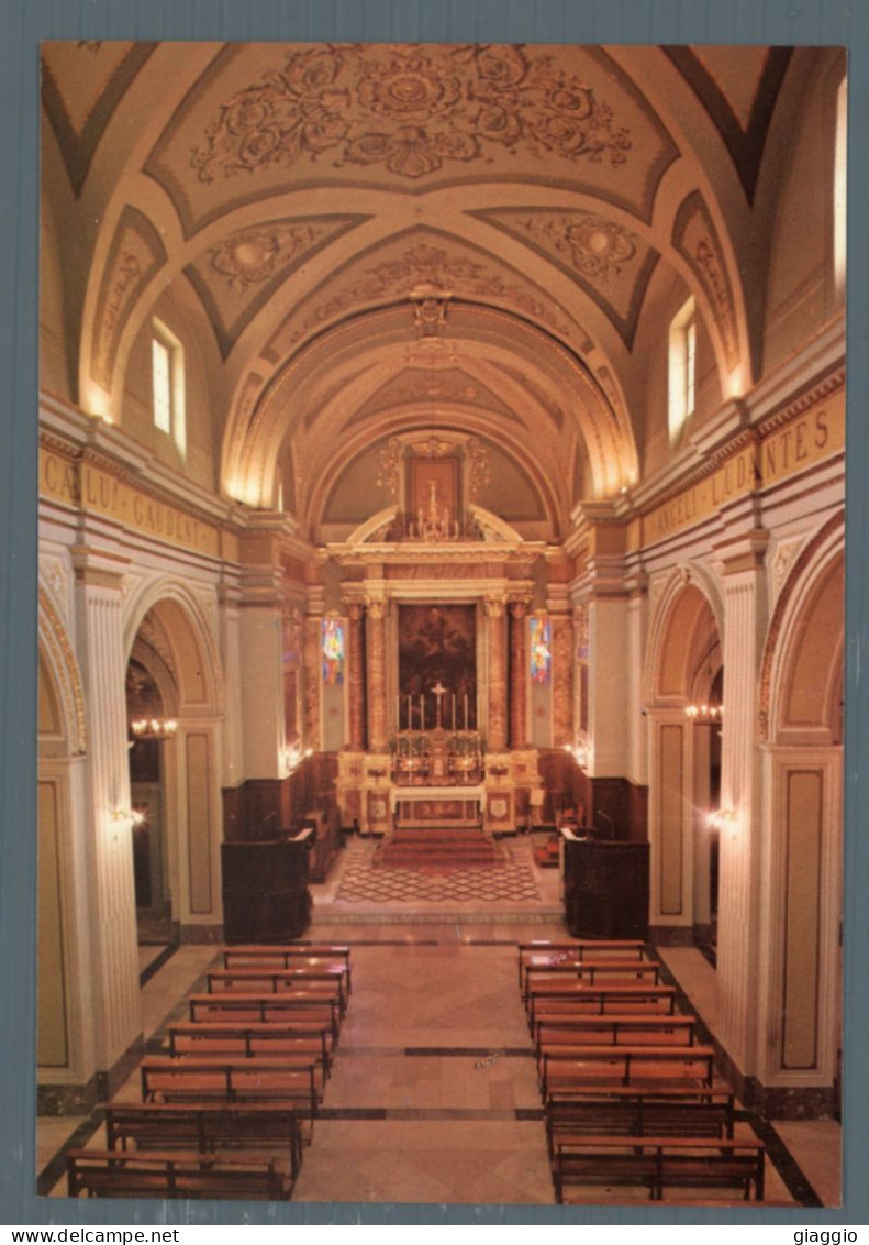 °°° Cartolina - Trevi Nel Lazio Chiesa Collegiata Di S. Maria Assunta - Viaggiata In Busta °°° - Frosinone