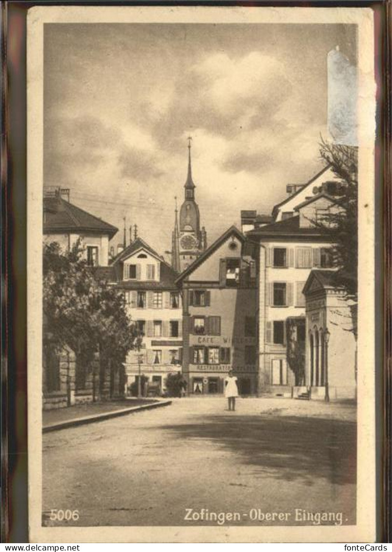 11318425 Zofingen Oberer Eingang Zofingen - Altri & Non Classificati