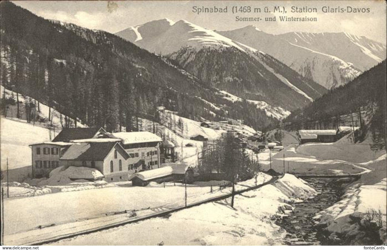 11318417 Davos GR Spinabad Davos Platz - Andere & Zonder Classificatie