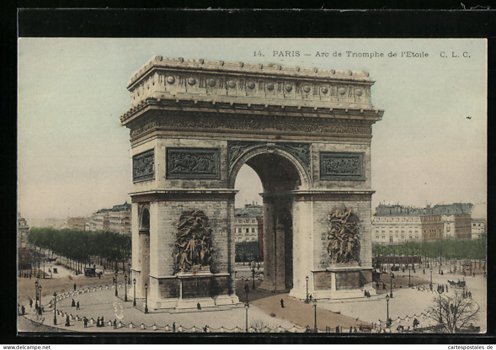 AK Paris, L`Arc De Triomphe, Triumphbogen  - Sonstige & Ohne Zuordnung