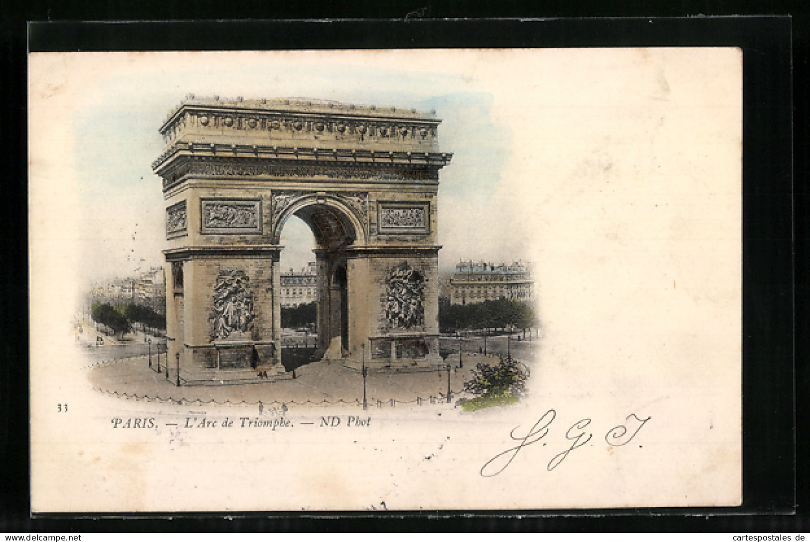 AK Paris, L`Arc De Triomphe, Triumphbogen  - Other & Unclassified