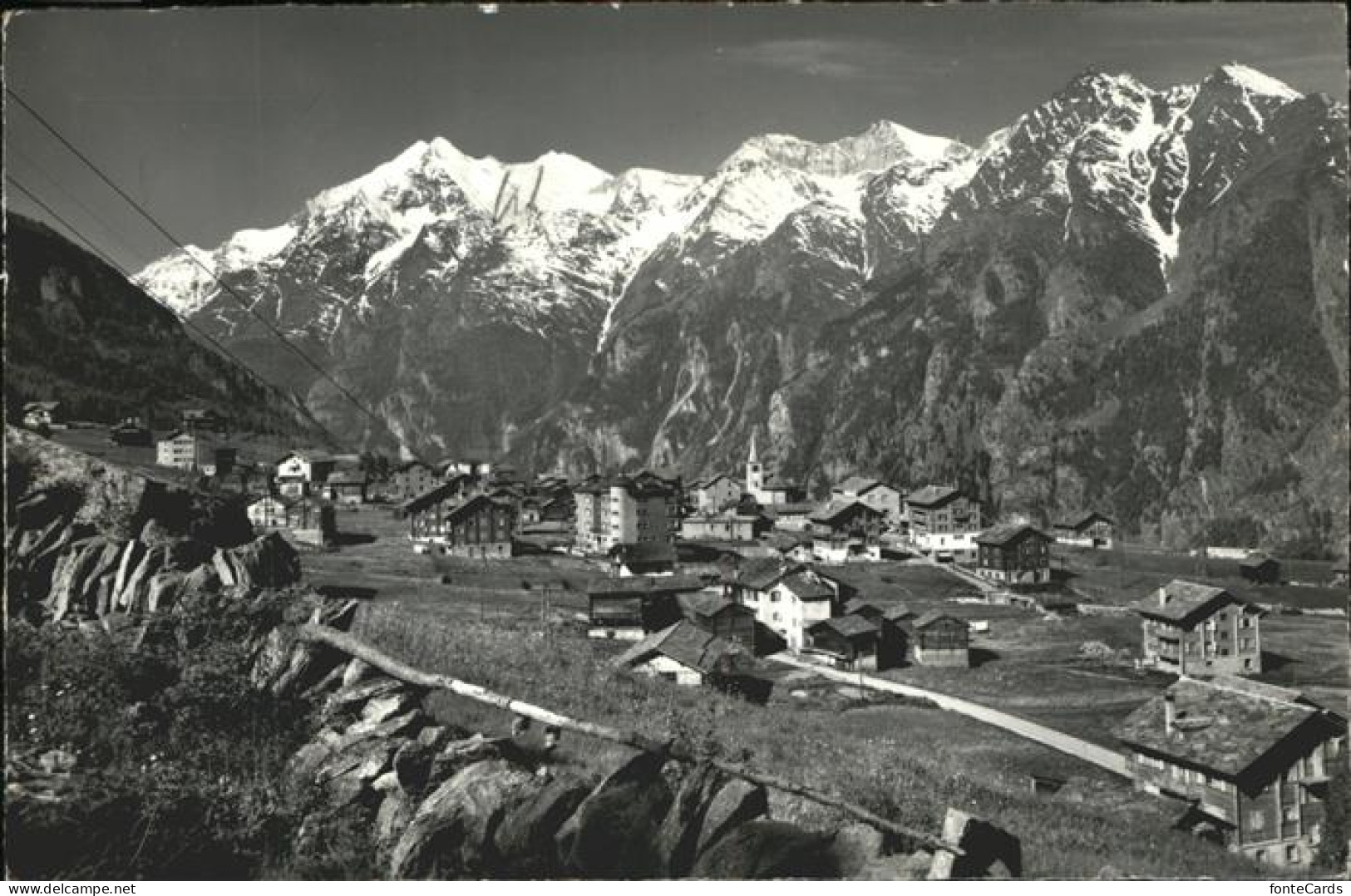 11318406 Graechen VS Weisshorn Barrhorn Bishorn Graechen - Sonstige & Ohne Zuordnung