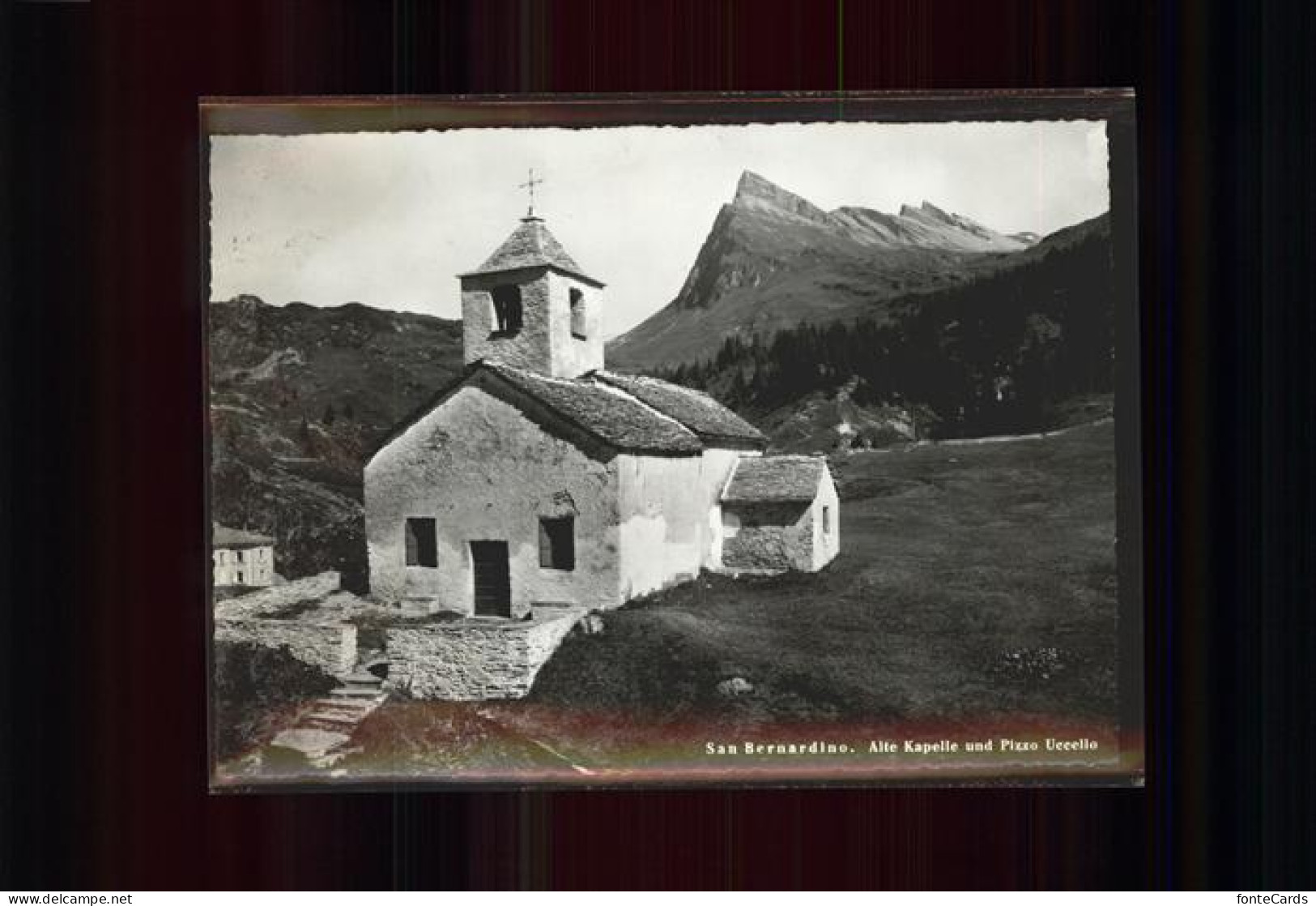 11318359 San Bernardino Moesa Alte Kapelle Pizzo Uccello  - Andere & Zonder Classificatie