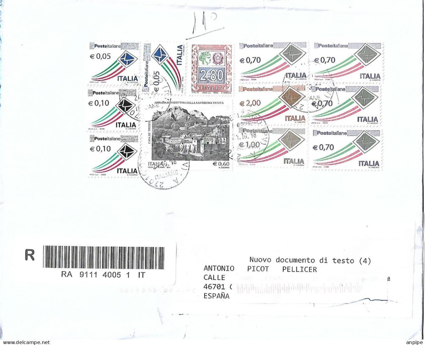 ITALIA - 1981-90: Poststempel