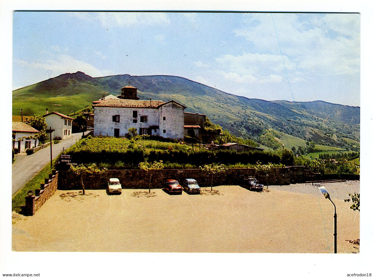 Biriatou - Hôtel-Restaurant Bonnet-Lecuona - Le Mont Choldoko-GaÃ¯na - Biriatou