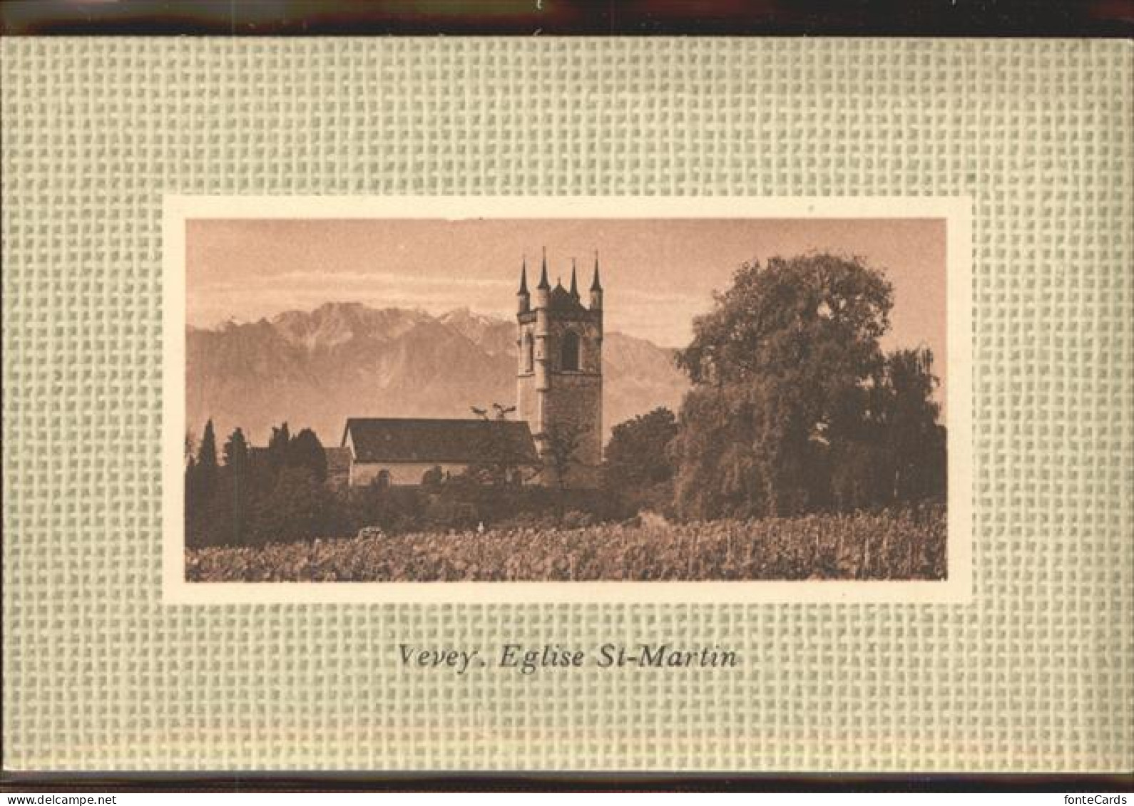 11318232 Vevey VD Eglise St. Martin Vevey - Andere & Zonder Classificatie