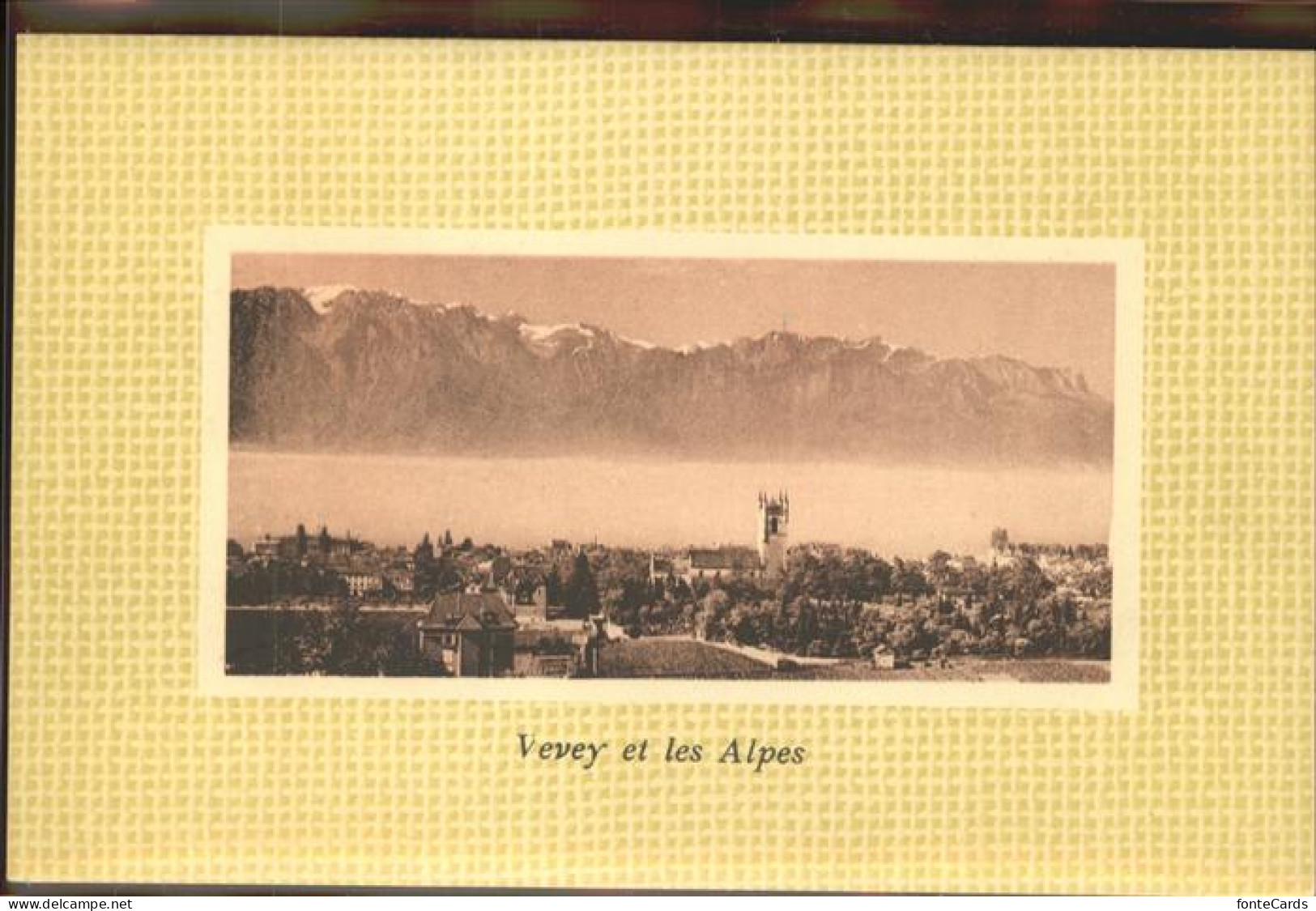 11318226 Vevey VD Les Alpes Vevey - Andere & Zonder Classificatie