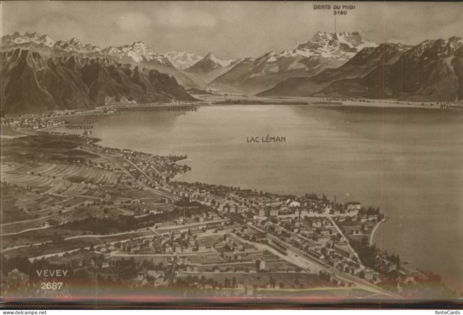 11318213 Vevey VD Lac Leman Vevey - Andere & Zonder Classificatie