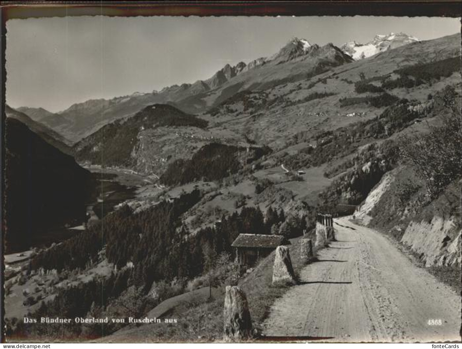 11318092 Ruschein Buendner Oberland Ruschein - Sonstige & Ohne Zuordnung