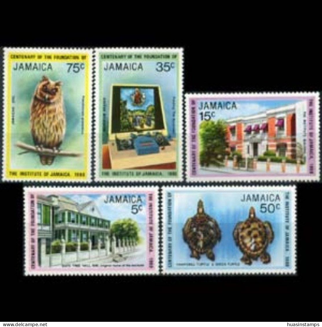 JAMAICA 1980 - Scott# 484-8 Jamaica Inst. Set Of 5 MNH - Jamaica (1962-...)