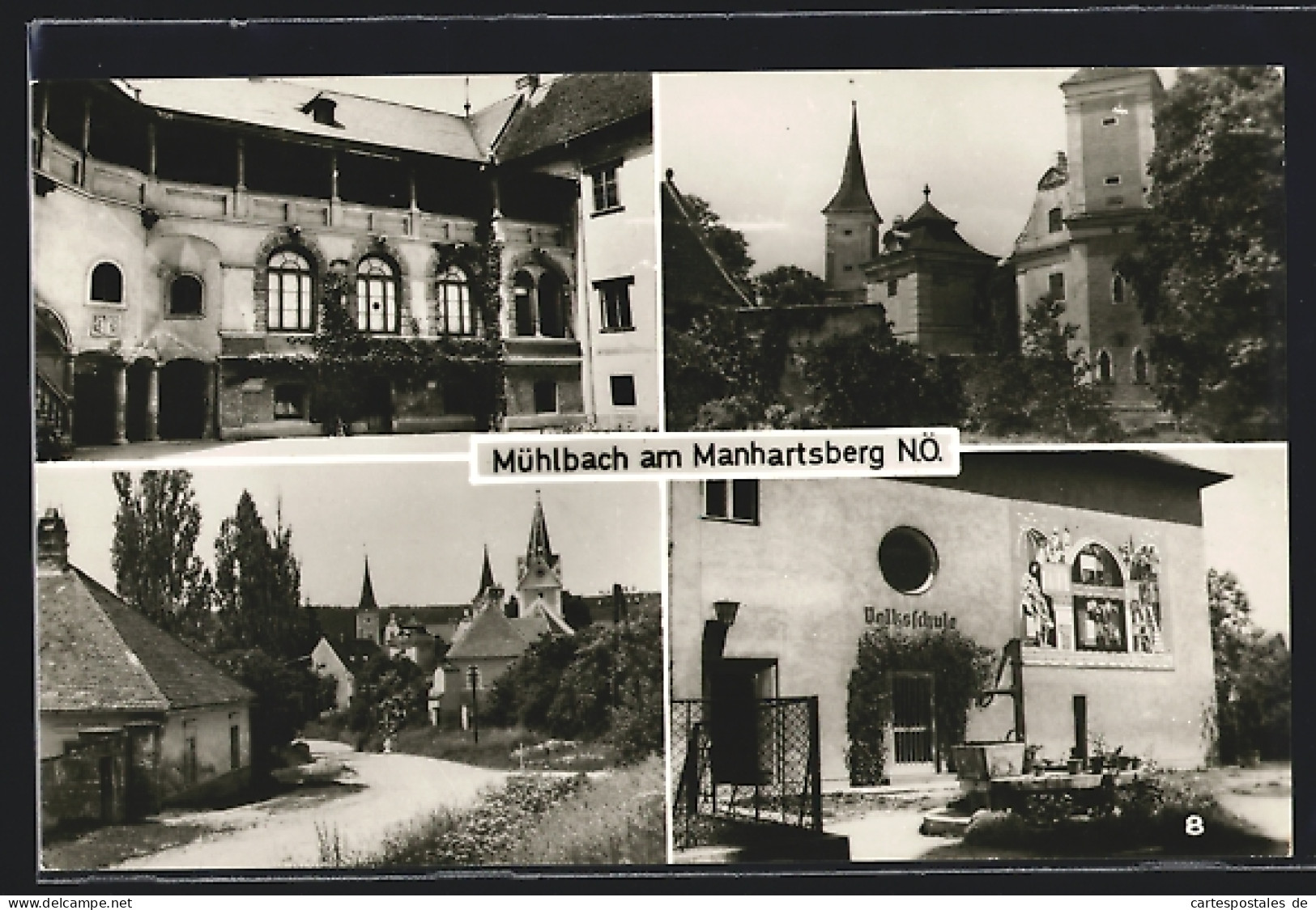 AK Mühlbach Am Manhartsberg /N.-Ö., Vier Ansichten Aus Dem Ort  - Other & Unclassified