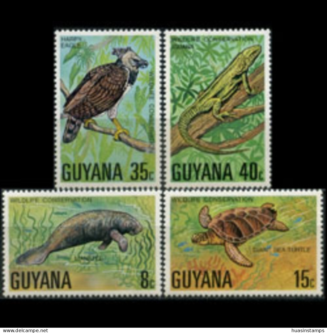 GUYANA 1978 - Scott# 267-70 Wildlife Set Of 4 MNH - Guyane (1966-...)