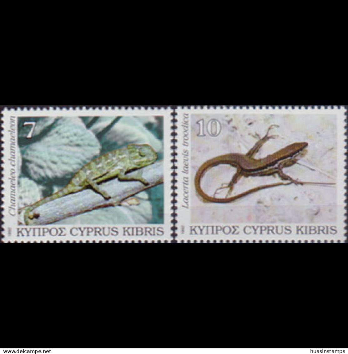 CYPRUS 1992 - Scott# 802-3 Reptiles 7-10c MNH - Ongebruikt