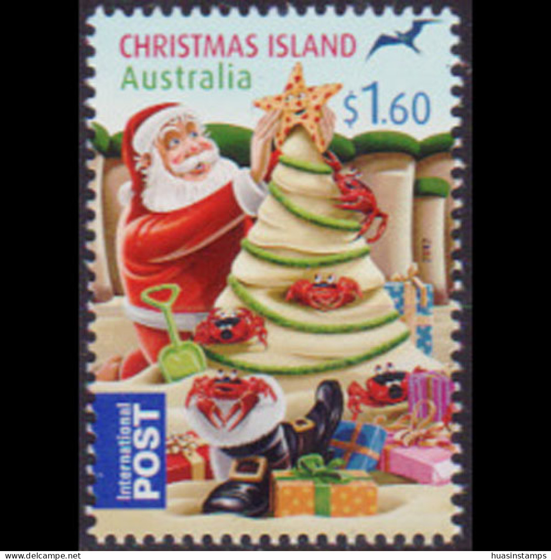 CHRISTMAS IS. 2012 - Scott# 507 Christmas $1.6 MNH - Christmaseiland