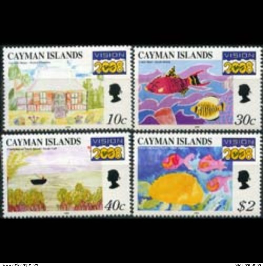 CAYMAN 1999 - Scott# 771-4 Children Drawings Set Of 4 MNH - Kaaiman Eilanden