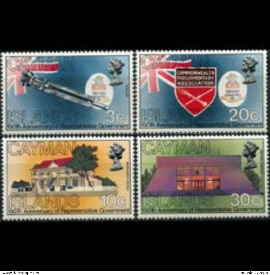 CAYMAN IS. 1982 - Scott# 498-501 Govt.Sesq. Set Of 4 MNH - Kaimaninseln