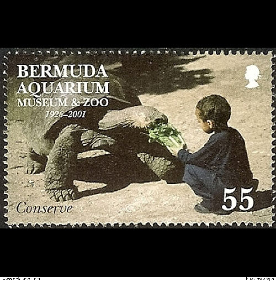 BERMUDA 2000 - Scott# 814 Tortoise 55c MNH - Bermudes