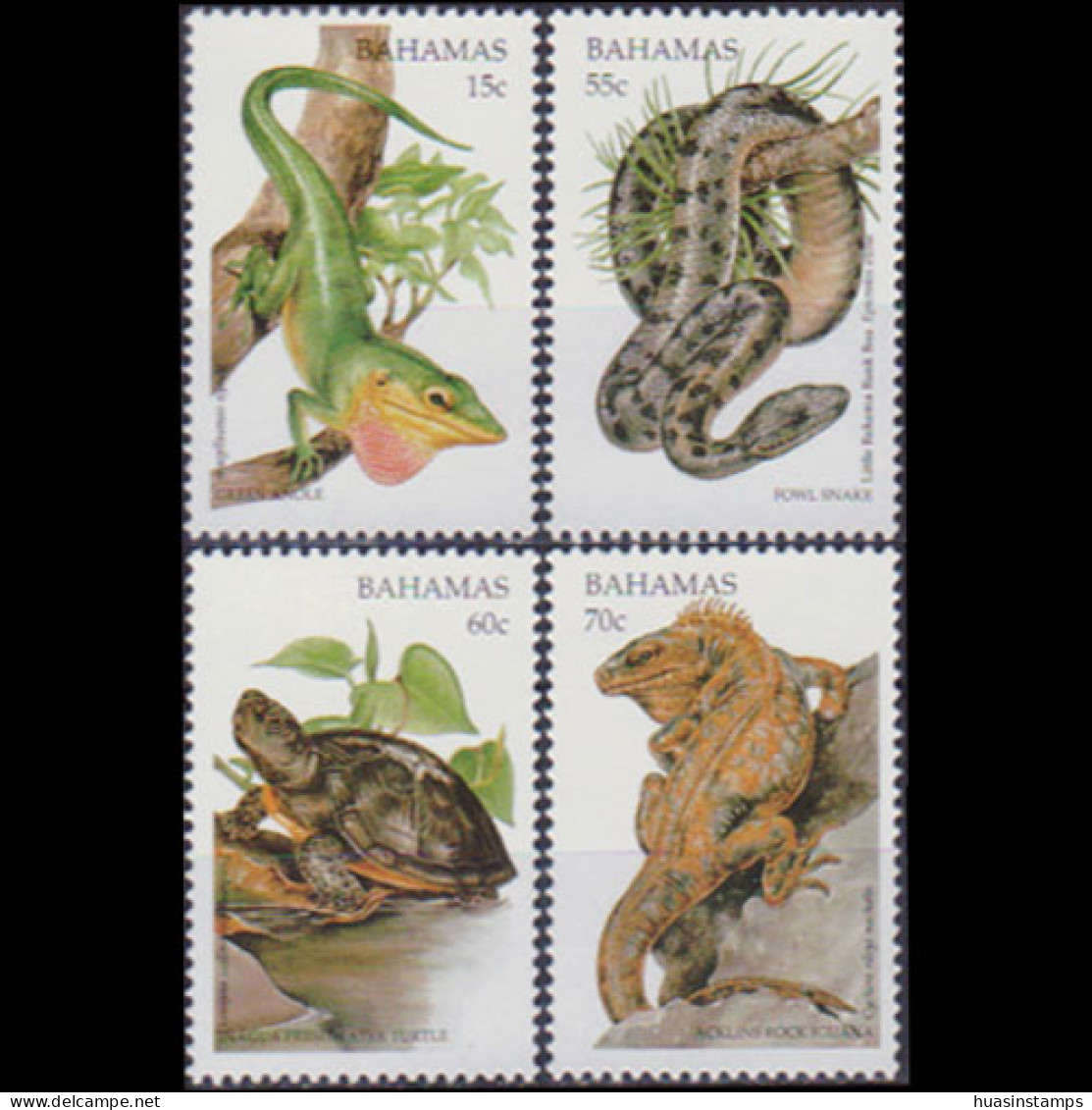 BAHAMAS 1996 - Scott# 875-8 Reptiles Set Of 4 MNH - Bahamas (1973-...)