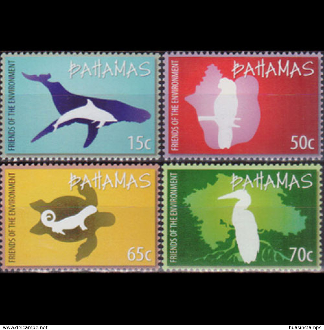 BAHAMAS 2010 - Scott# 1294-7 Wildlife Set Of 4 MNH - Bahamas (1973-...)