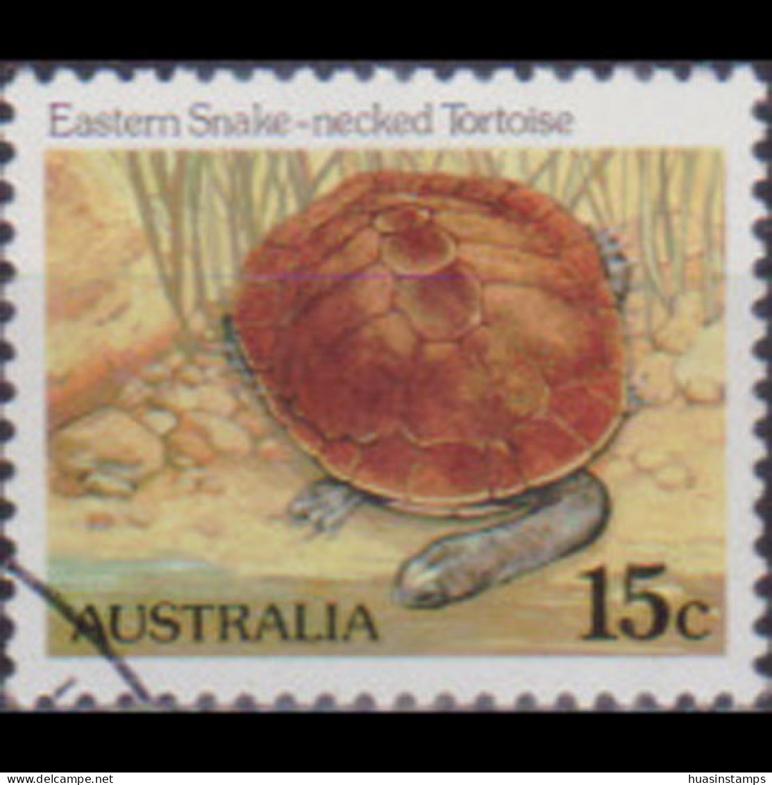 AUSTRALIA 1981 - Scott# 787 Tortoise 15c CTO - Oblitérés