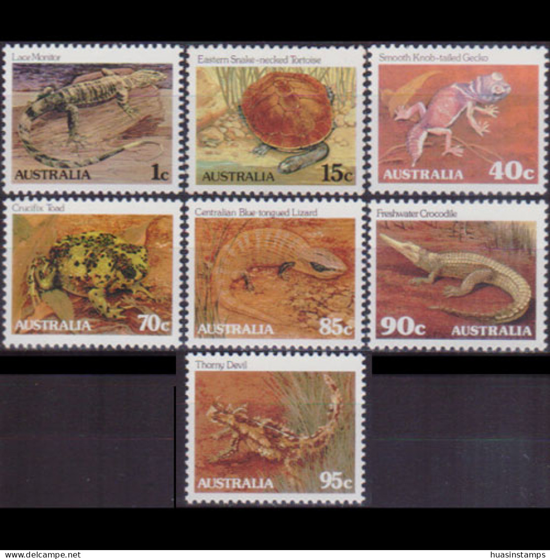 AUSTRALIA 1981 - Scott# 784/800 Rare Species 1-95c MNH - Nuevos