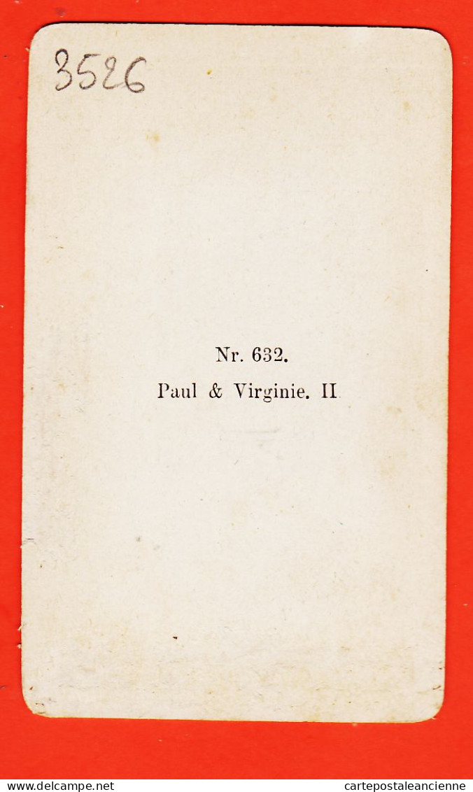 31201 / Photo CDV ● PAUL Et VIRGINIE N°632 ● Photographie 1880s  - Célébrités