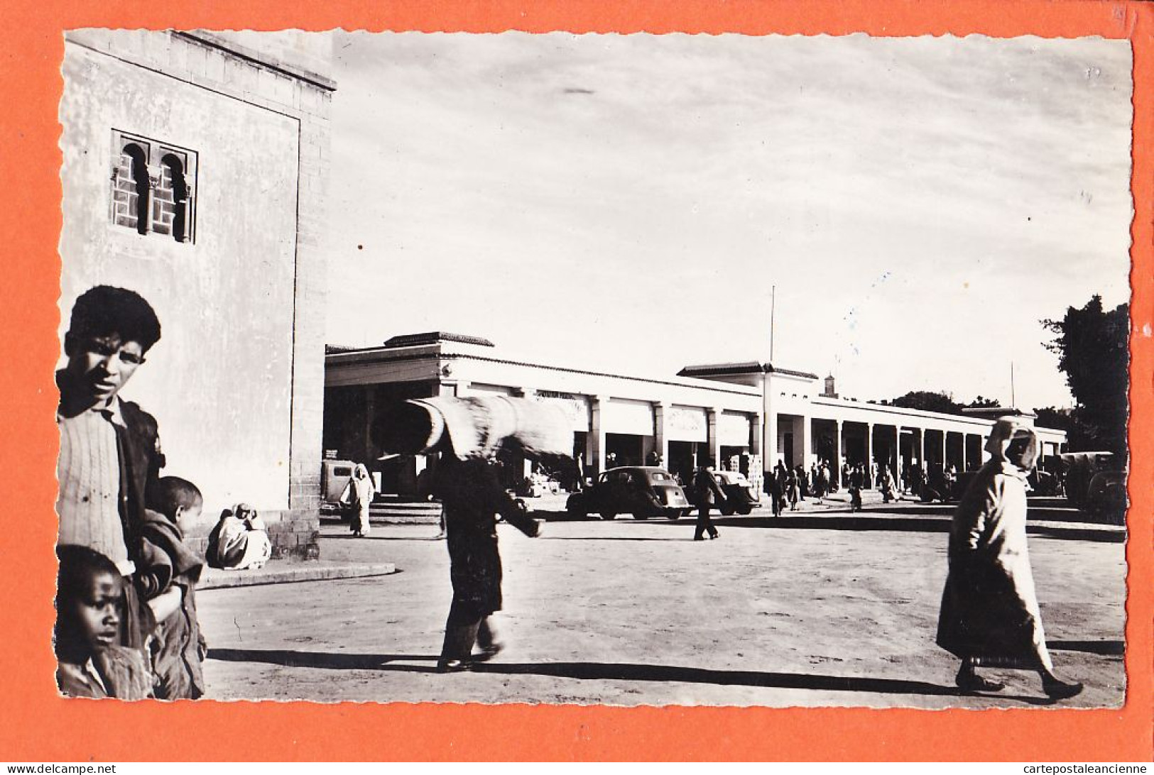 31224 / Lisez 13-09-1950 Remerciement Medaille Militaire ALAVOINE - RABAT Maroc Le Marché Photo-Bromure CIGOGNE 080 - Rabat