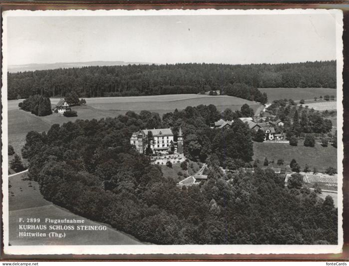 11310062 Huettwilen Schloss Steinegg   Fliegeraufnahme Huettwilen - Sonstige & Ohne Zuordnung