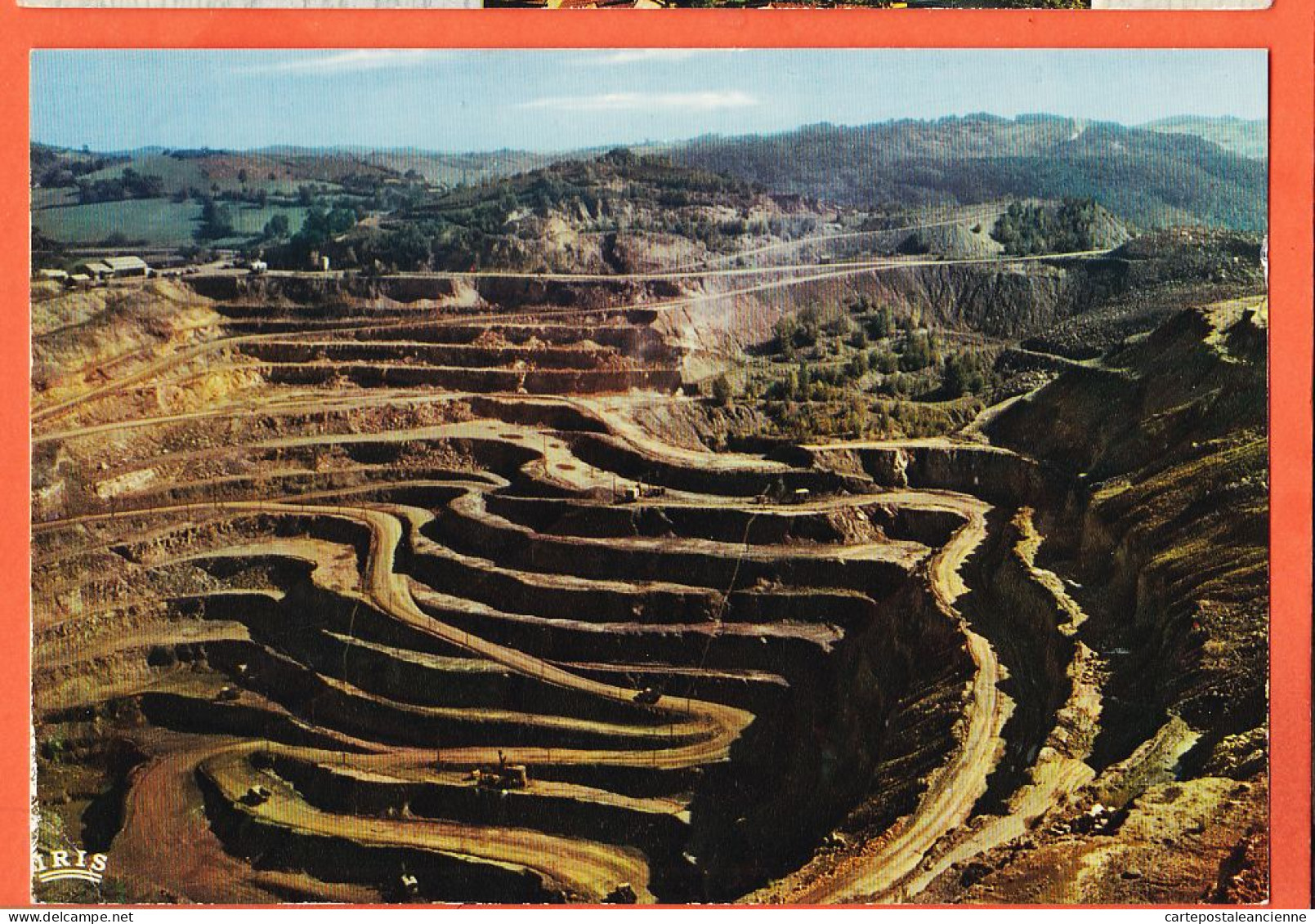 31392 / DECAZEVILLE 12-Aveyron Mine Charbon LA DECOUVERTE Unique Europe Extraction Minerai Ciel Ouvert 1960s THEOJAC 7 - Decazeville