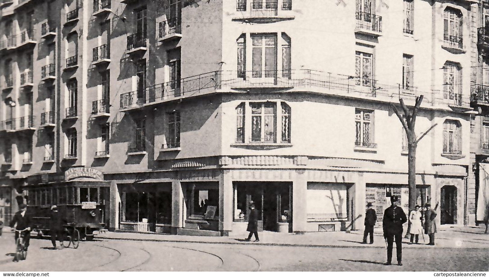 31359 / ANGERS 49-Maine Loire Coin Boulevard SAUMUR Et Rue D' ALSACE Gratte Ciel 1920s Editions CHRETIEN LV PHOTO 73 - Angers