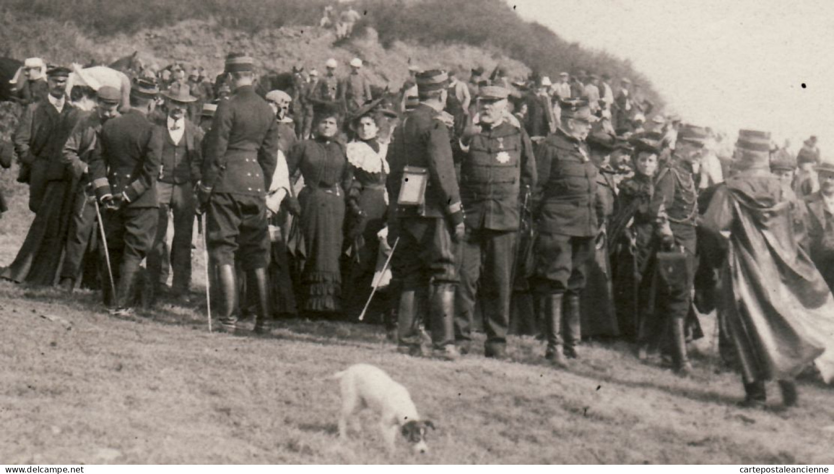 31368 / Rare Carte Photo RIVIERE  8 Rue Alsace ANGERS 49-Maine Loire Visite Maréchaux JOFFRE FOCH ? Guerre 1914-1918  - Angers