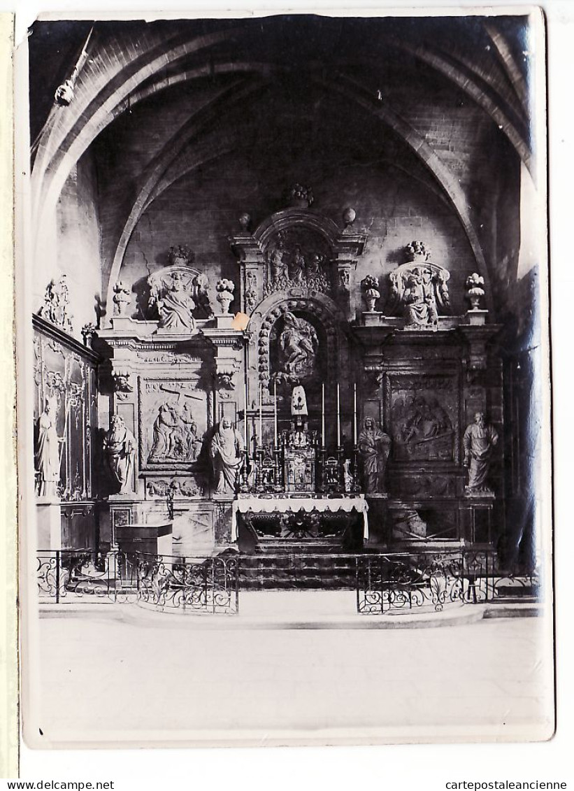 31315 / Rare BIRAN 32-Gers Retacle En Pierre Eglise 1920s Photographie 13,5x19 Cm J. CHAUVELET Auch - Lugares