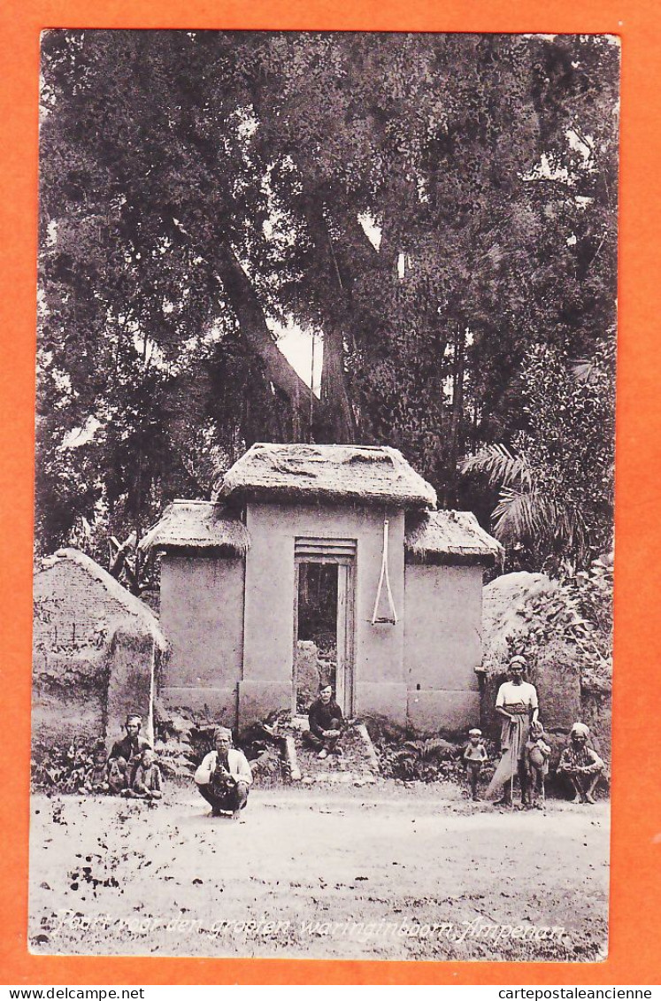 31119 / AMPENAN Mataram Poort Voor Den Grooten Waringinboom 1912 Van WALE Vondelkerkstraat Amsterdam / INGEN Soerabaja - Indonesien