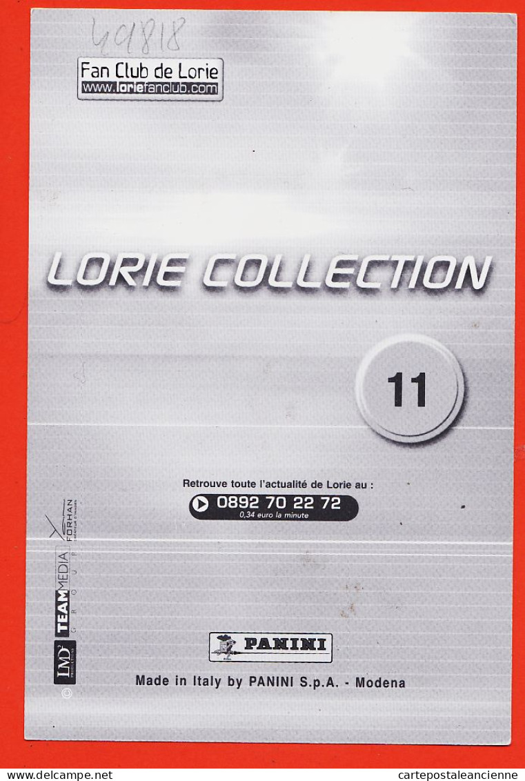 31000  / ⭐  (•◡•) LORIE Laure PESTER Fan Club De PANINI N° 11 (2) - Sänger Und Musikanten