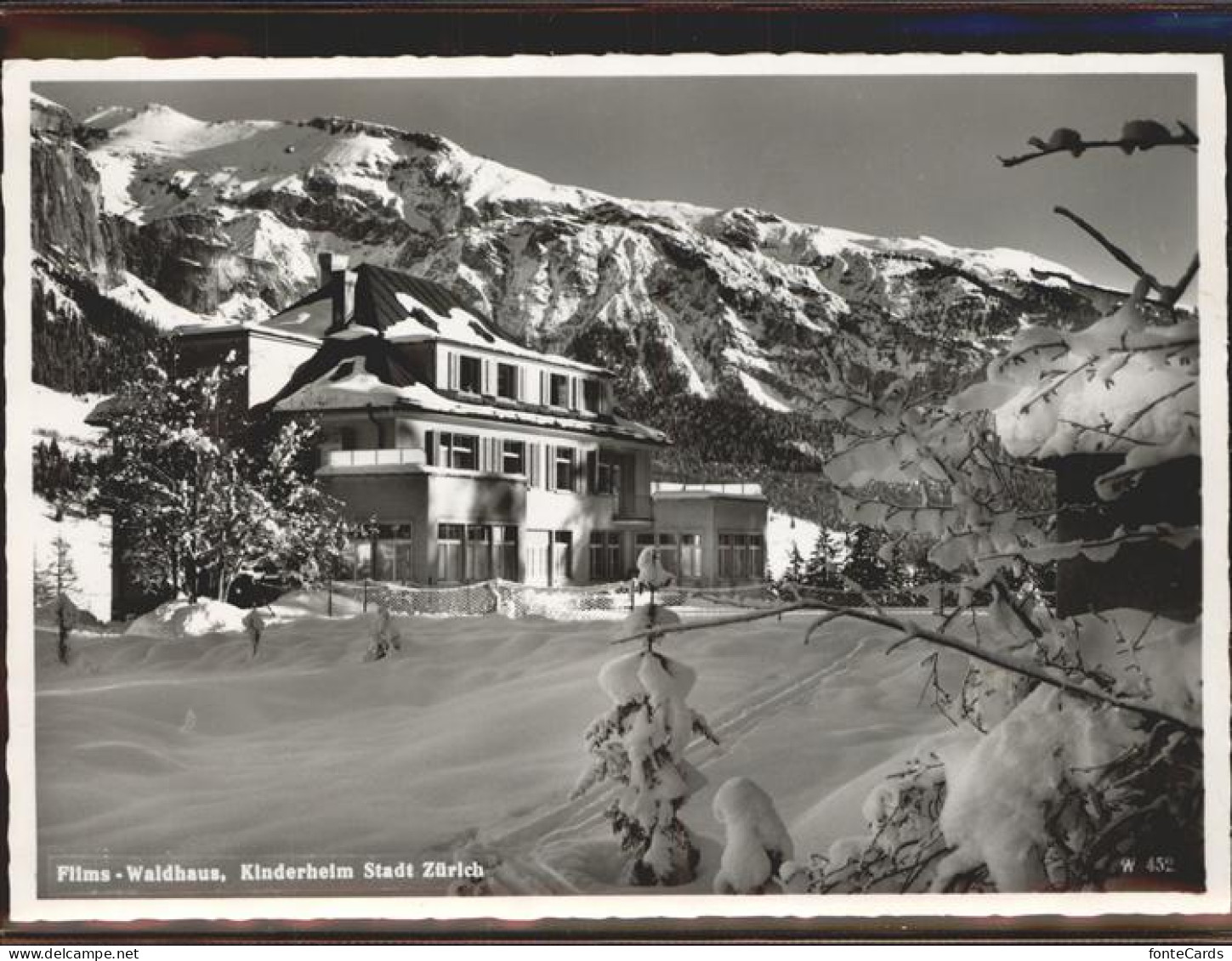 11310026 Flims Waldhaus Kinderheim Stadt Zuerich Flims Waldhaus - Autres & Non Classés