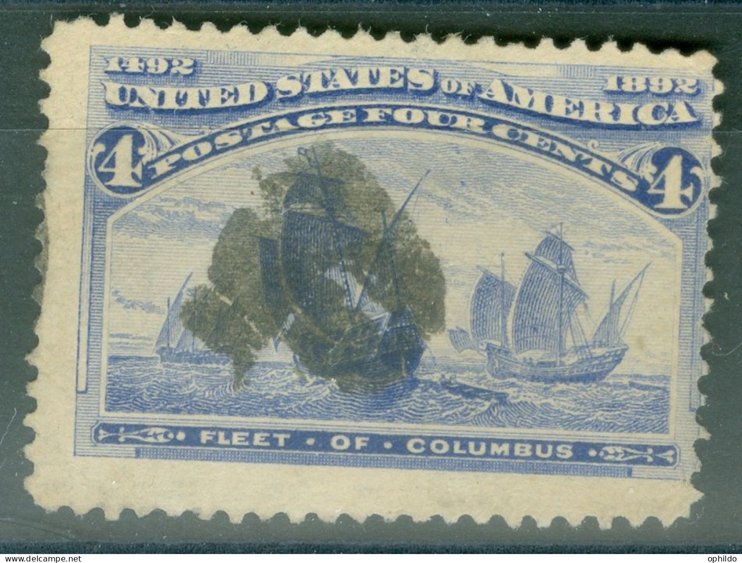 USA   Yvert 84  Ou Scott  233  Ob  TB  Variété Piquage ?  - Used Stamps