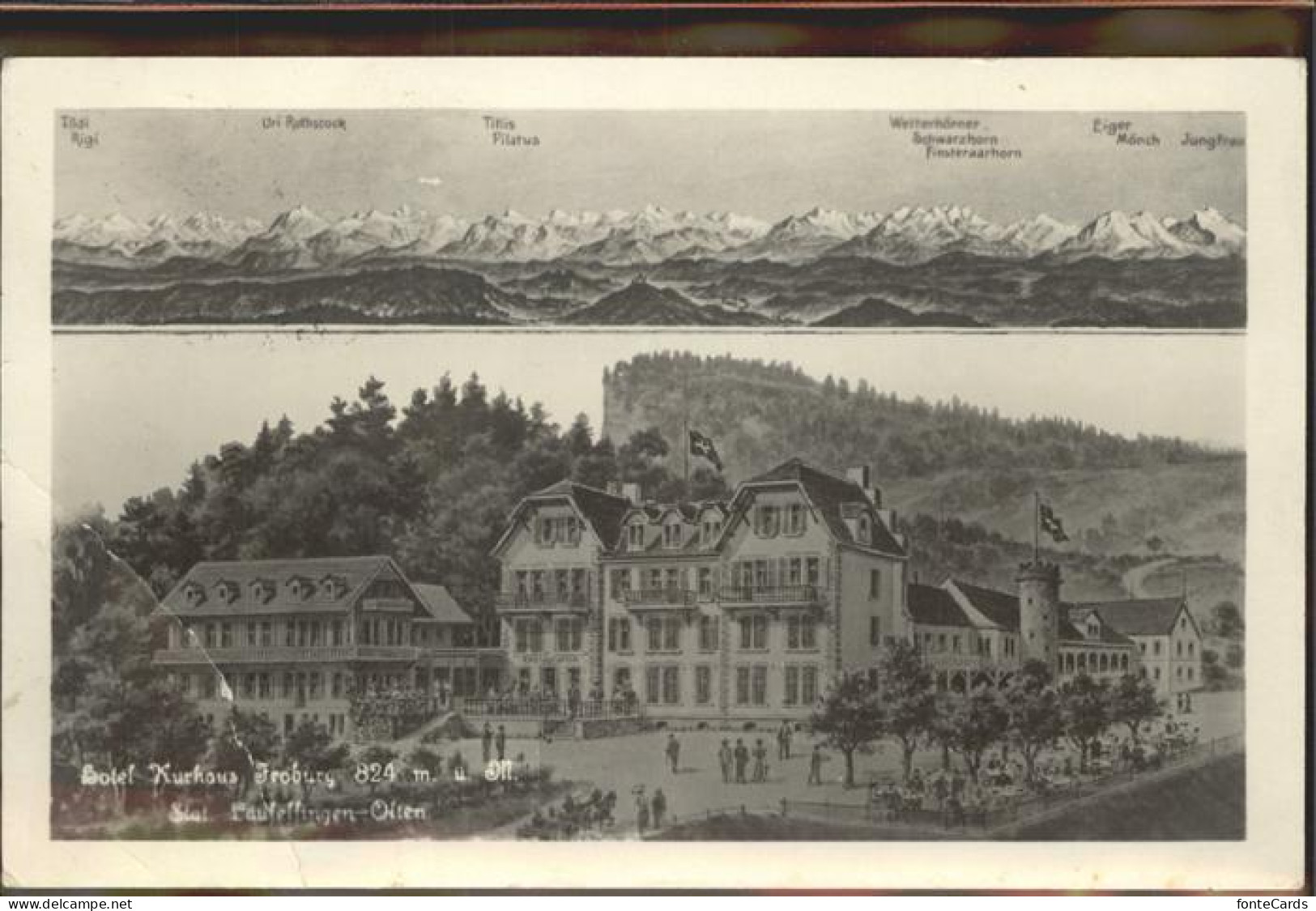 11309994 Olten Hotel Kurhaus Froburg Stat Laeufelfingen Olten Olten - Autres & Non Classés