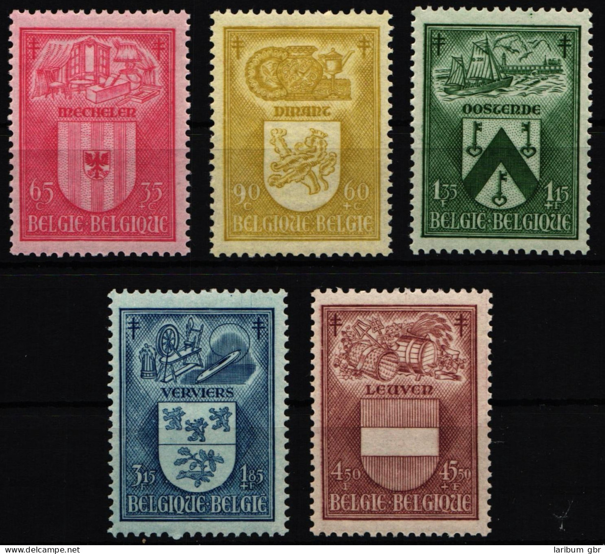 Belgien 776-780 Postfrisch #JY087 - Other & Unclassified